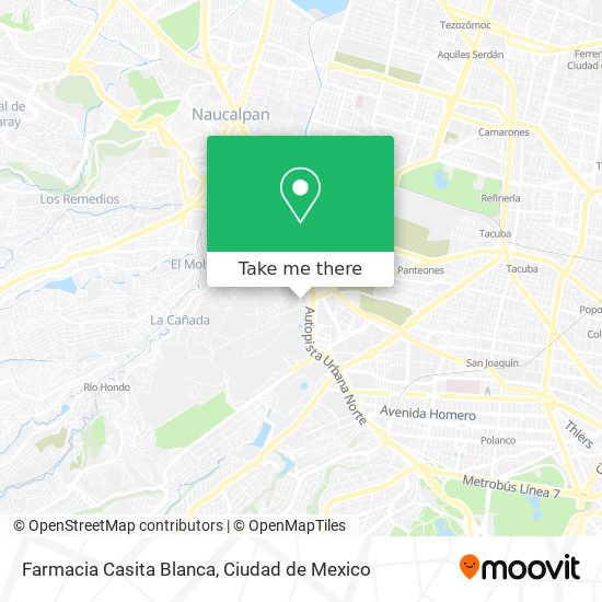 Farmacia Casita Blanca map