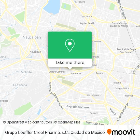 Grupo Loeffler Creel Pharma, s.C. map