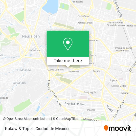 Mapa de Kakaw & Topeli