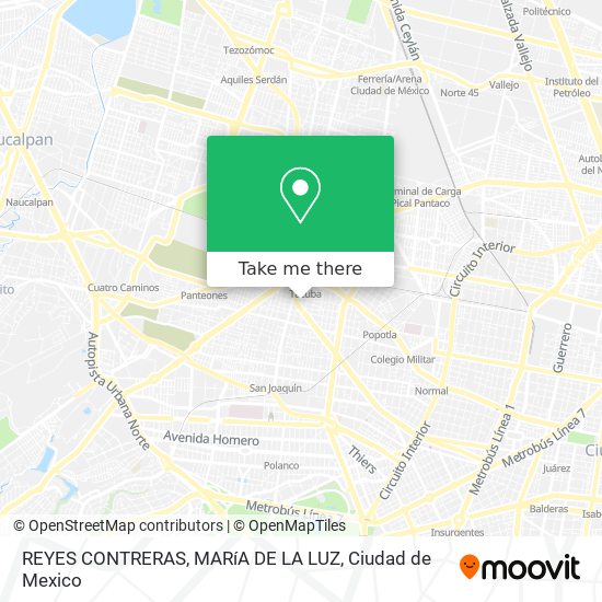 REYES CONTRERAS, MARíA DE LA LUZ map