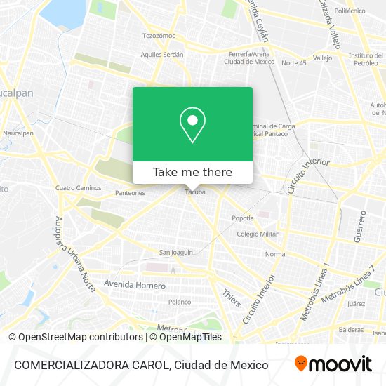 COMERCIALIZADORA CAROL map