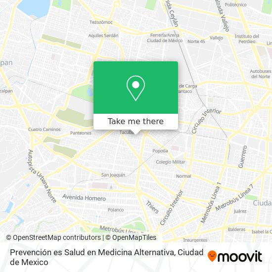 Prevención es Salud en Medicina Alternativa map