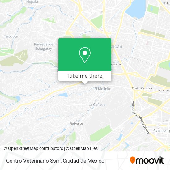 Centro Veterinario Ssm map