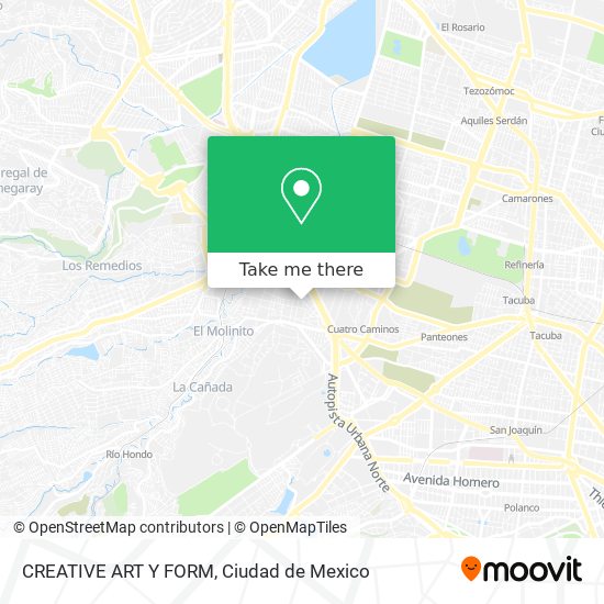 CREATIVE ART Y FORM map