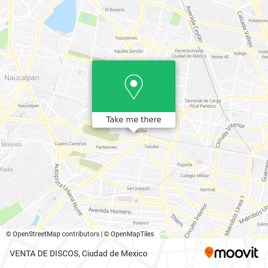 VENTA DE DISCOS map