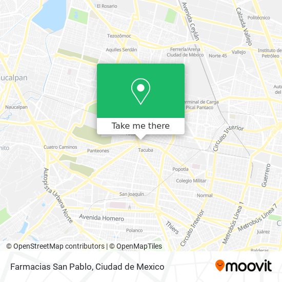 Farmacias San Pablo map