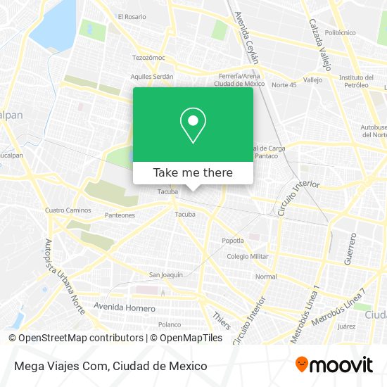 Mega Viajes Com map