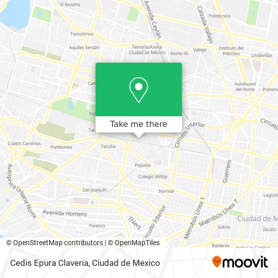 Cedis Epura Claveria map