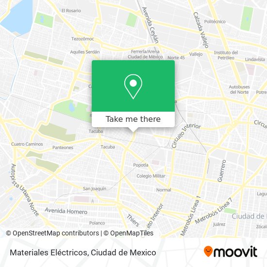 Materiales Eléctricos map