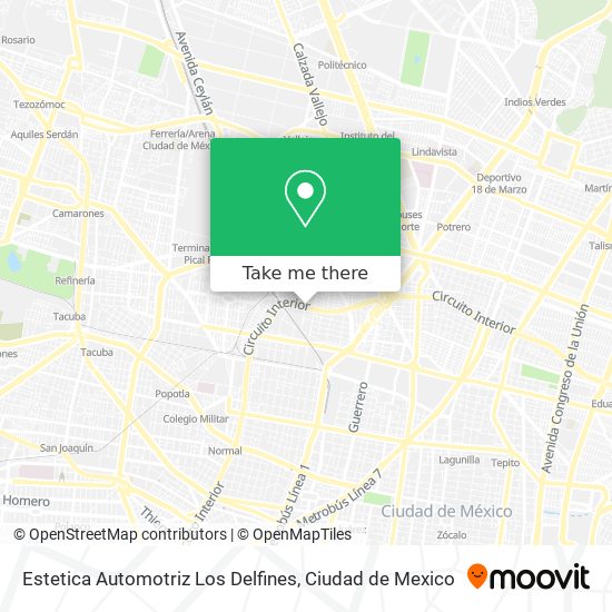 Estetica Automotriz Los Delfines map