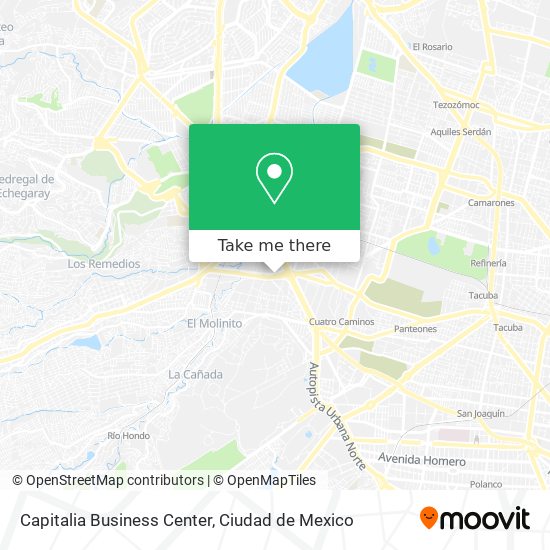Mapa de Capitalia Business Center