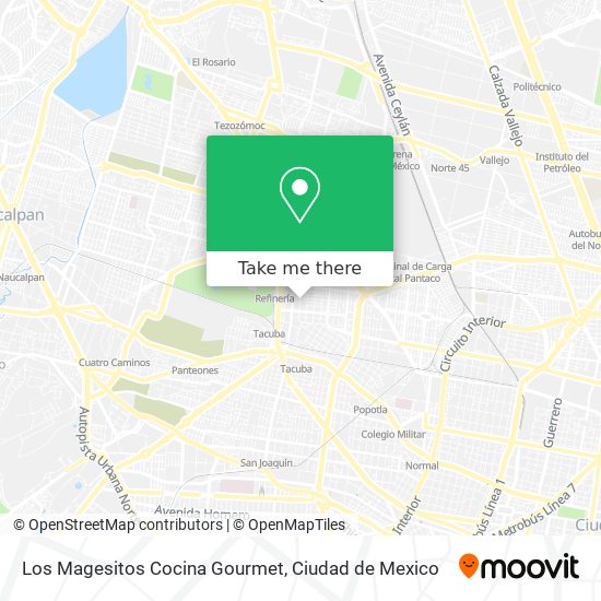 Los Magesitos Cocina Gourmet map