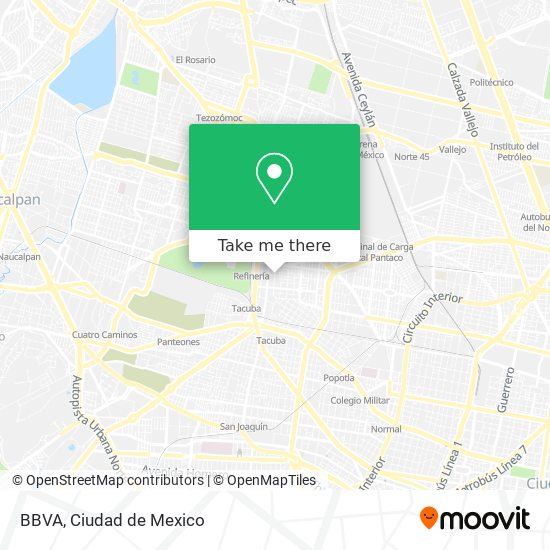 BBVA map