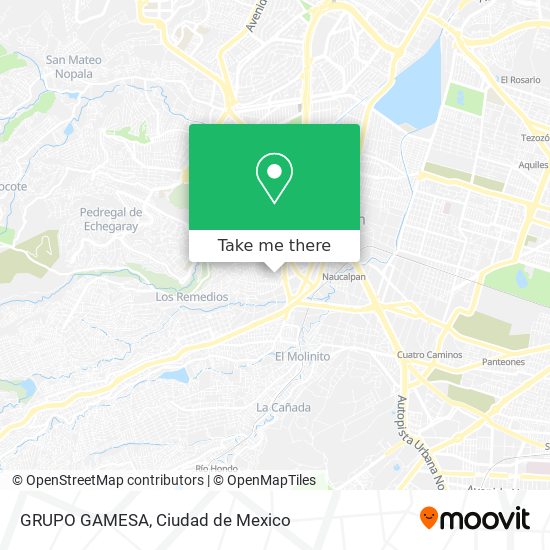 GRUPO GAMESA map