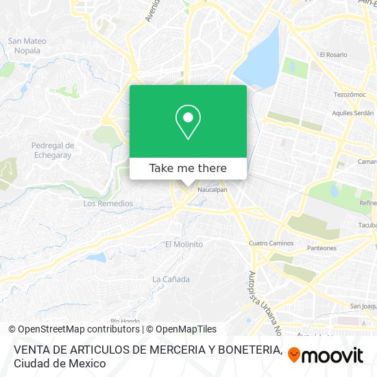VENTA DE ARTICULOS DE MERCERIA Y BONETERIA map
