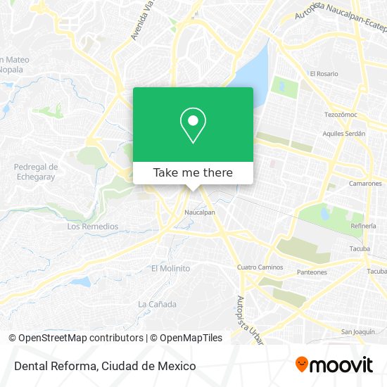 Dental Reforma map