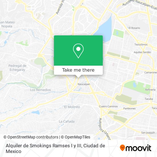 Alquiler de Smokings Ramses I y III map