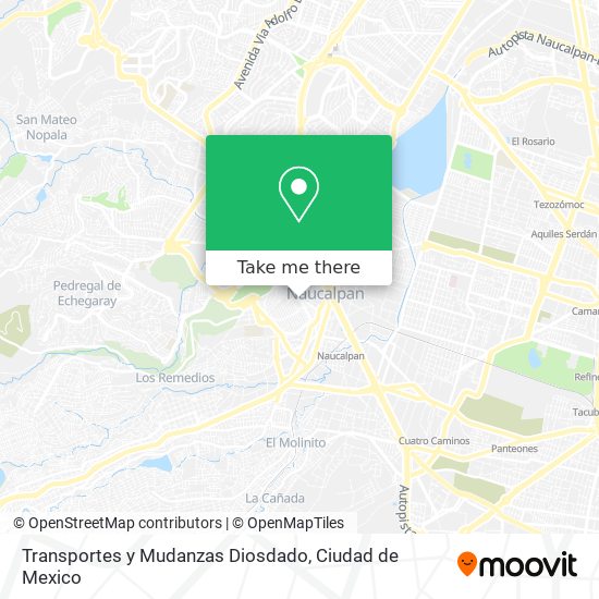 Transportes y Mudanzas Diosdado map