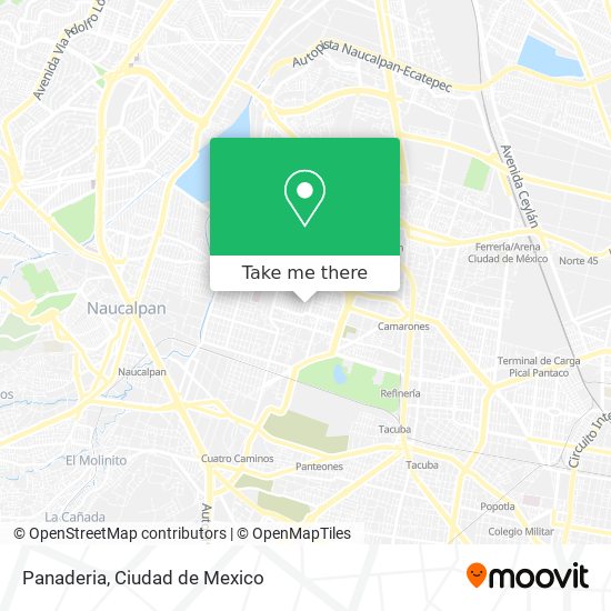 Panaderia map