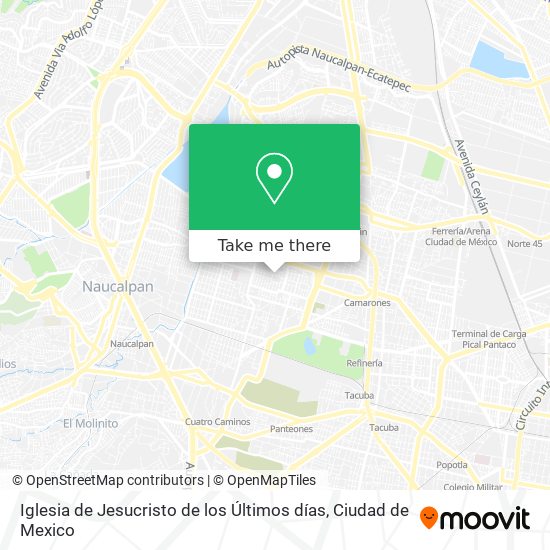 Iglesia de Jesucristo de los Últimos días map