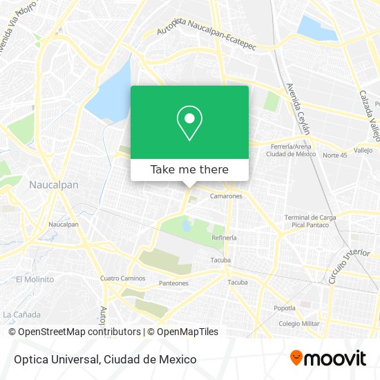 Optica Universal map