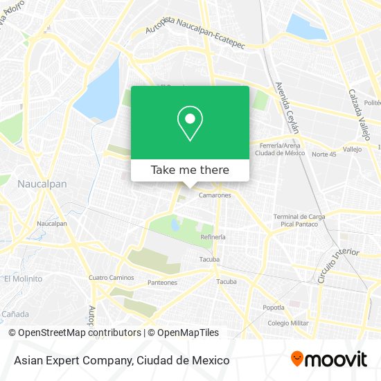 Asian Expert Company map
