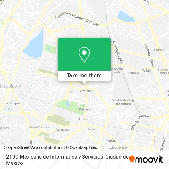 2100 Mexicana de Informatica y Servicios map