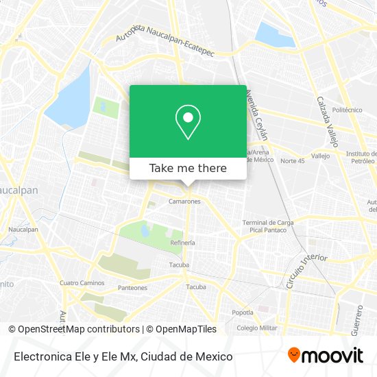 Mapa de Electronica Ele y Ele Mx