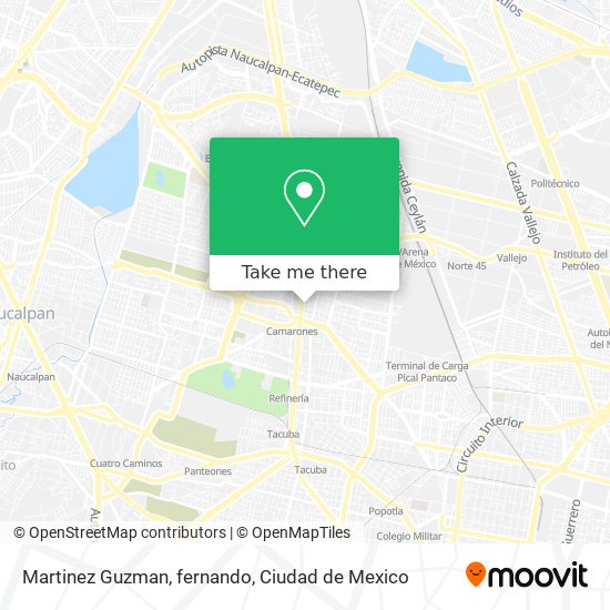 Mapa de Martinez Guzman, fernando