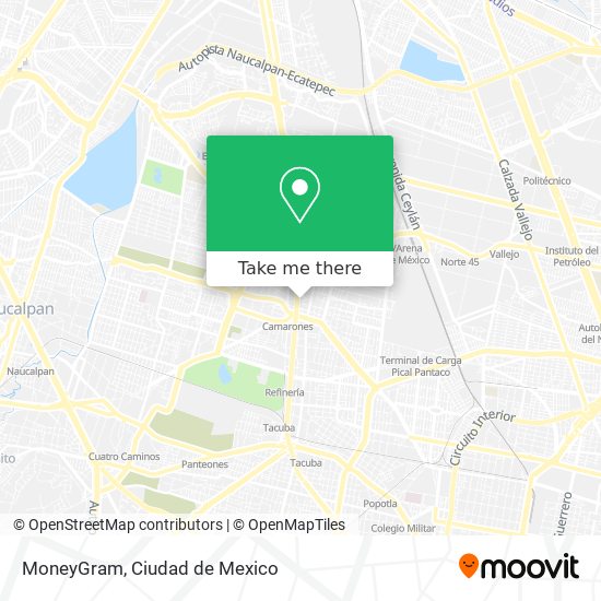 MoneyGram map