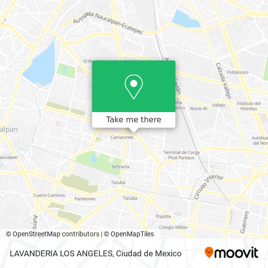 LAVANDERIA LOS ANGELES map