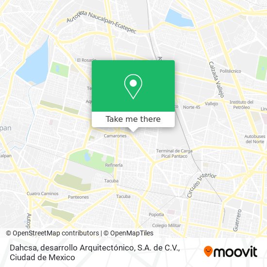Dahcsa, desarrollo Arquitectónico, S.A. de C.V. map