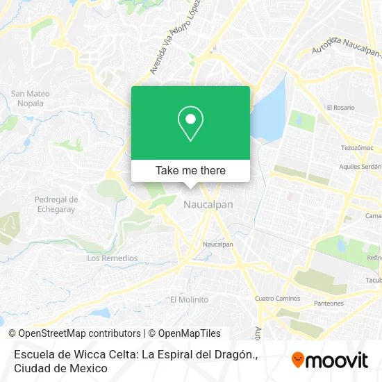 Escuela de Wicca Celta: La Espiral del Dragón. map