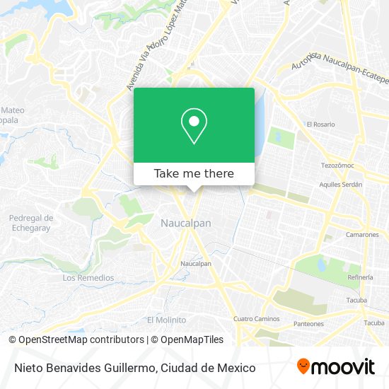 Nieto Benavides Guillermo map