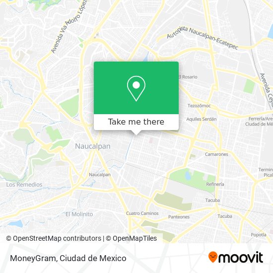 MoneyGram map