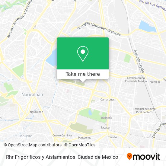 Rhr Frigorificos y Aislamientos map
