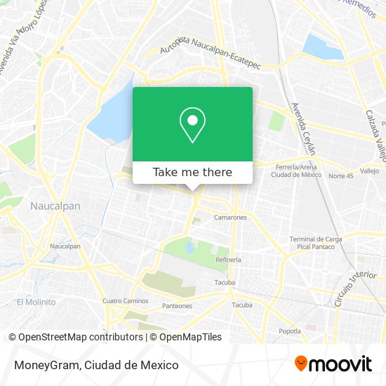 MoneyGram map