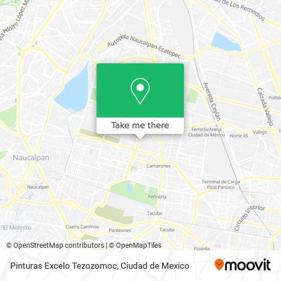 Mapa de Pinturas Excelo Tezozomoc