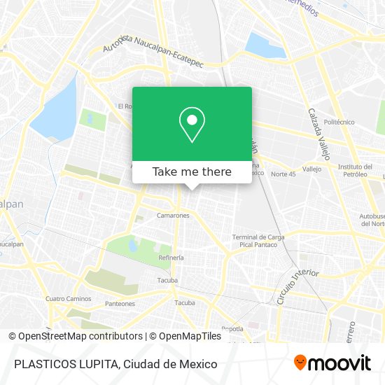 PLASTICOS LUPITA map