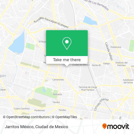 Jarritos México map