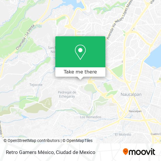 Mapa de Retro Gamers México