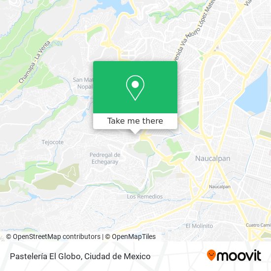 Pastelería El Globo map