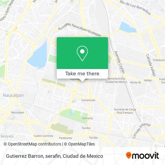 Gutierrez Barron, serafin map