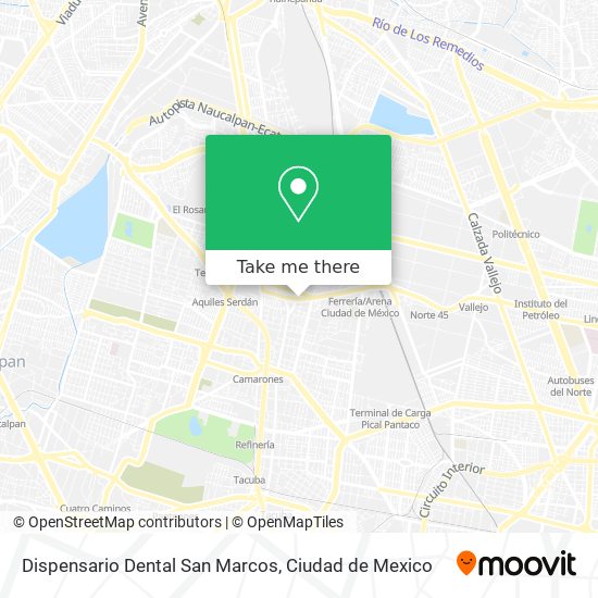 Dispensario Dental San Marcos map