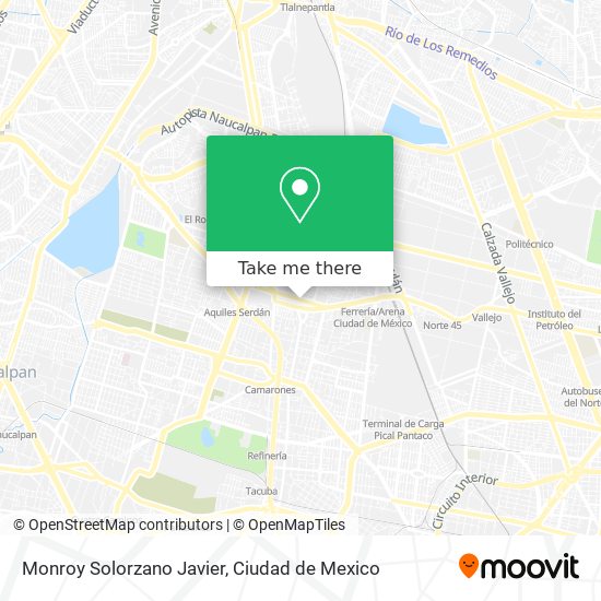 Mapa de Monroy Solorzano Javier