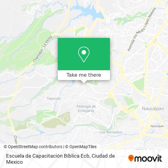 Escuela de Capacitación Bíblica Ecb map