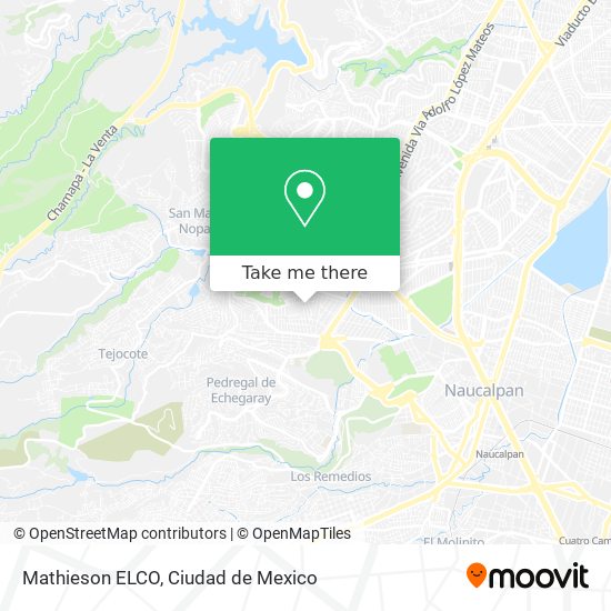 Mathieson ELCO map