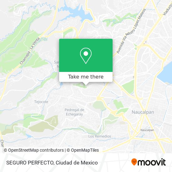 Mapa de SEGURO PERFECTO