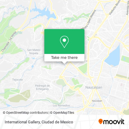 International Gallery map