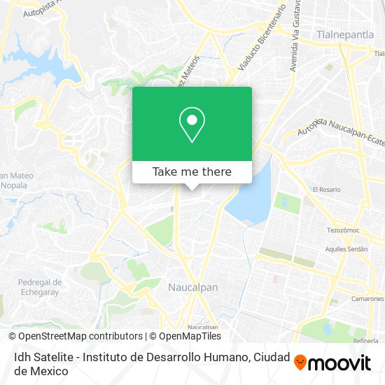 Idh Satelite - Instituto de Desarrollo Humano map
